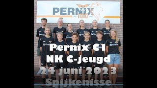 trailer Pernix C1 naar NK C-jeugd veld