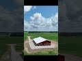 Site review for a 100x252 barn #barn #drone #timber #building #automobile #farming