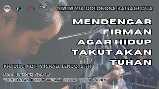 🛑  [LIVE]  Ibadah Hari Minggu Bentuk II Jemaat GMIM Via Dolorosa Kairagi Dua