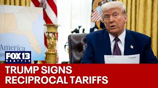 FULL REMARKS: Trump signs plan for reciprocal tariffs on US trading partners