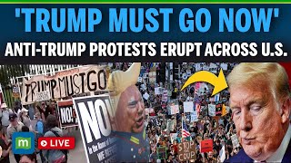 LIVE: ‘No Kings’ Movement Disrupts Trump Parade – LIVE Coverage | Anti Trump Protest LIVE