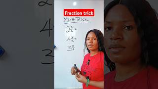 Fastest way of changing fractions to decimal. #mathshorts #mathtricks