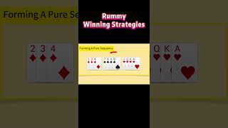 Rummy Winning Strategies #shorts  #poker #casino #gamblingschool #rummy #rummyindia #rummygames