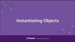 Quick Bit: Instantiating Objects