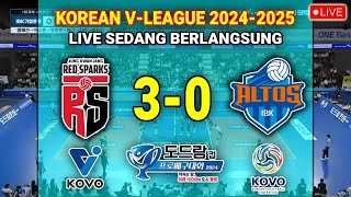 🔴 LIVE ◆ RED SPARKS VS IBK ALTOS ◆ ROUND KE-3 V-LEAGUE 2024-2025