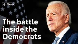 Democrats faces battle to unite US and the party after Biden election win