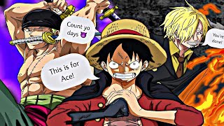 When the monster trio jumps Akainu! | One Piece Skit