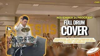 NOVEMBER 24 PROGRAM (FULL DRUM COVER)🥁