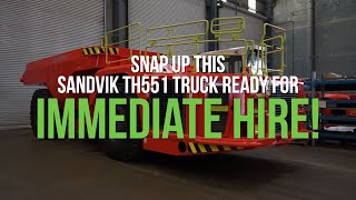 Sandvik TH551 For Immediate Hire