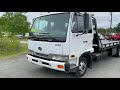 2004 nissan ud 2000 diesel cab over century steel bed commercial tow truck wrecker rollback