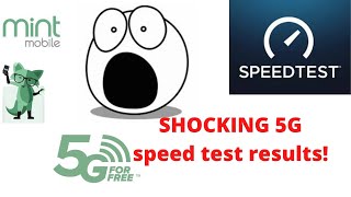 SHOCKING 5G Mint Mobile Speed test results speedtest