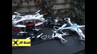 Syma Quadcopter Drone Flight Compilation 2016 - 2017