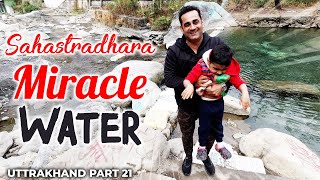 Healing Water Of Sahastradhara Waterfall | Dehradun Vlog | Travelling Mantra