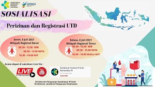 Sosialisasi Perizinan Registrasi UTD