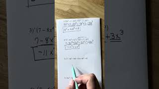GED Math- polynomials #ged