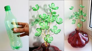 How To Make Very Easy and Beautiful Plastic Bottle Flower - Plastic Bottle Craft -Bottle Art