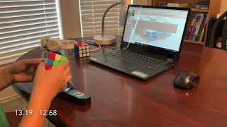 12.64 ao5 w/ StackMat Timer