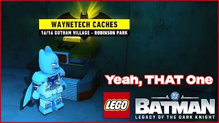 Hard To Find Gotham Village Robinson Park WayneTech Cache Location