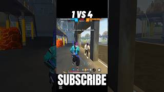 1VS4Awm 🤯 Jod OR Wot 🔥🔥😱 ? Sniper in PC 😳 Against CSR Squad Best #freefire #freefireshorts #trending