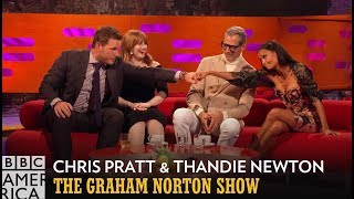 Thandie Newton and Chris Pratt Discuss Bush vs. No Bush - The Graham Norton Show
