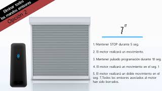 A-OK PROGRAMACIÓN MOTORES PLUS PERSIANA ENROLLABLE