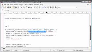 Beginner PHP Tutorial - 188 - Custom Error Messages