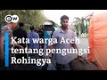 Pengungsi Rohingya diberi bantuan ini di Aceh | DW News