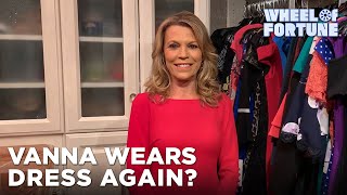Vanna Wears the Same Dress for the First Time in Wheel History | Wheel of Fortune