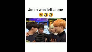 when Jimin was left alone 😢🤣🤣