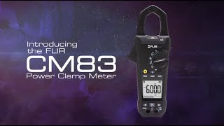 FLIR CM83 Power Clamp Meter - Manage Power Analysis \u0026 VFD Troubleshooting