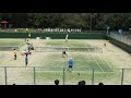 2016年ih テニス 男子 団体 3回戦 東京学館新潟（新潟）vs 大成（東京）①