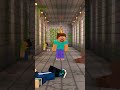 Minecraft but Herobrine Guards the End Portal #shorts