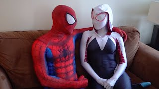 MJ + Spiderman In Real Life - FUNNY!