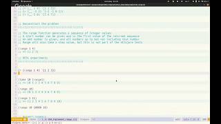 Practicalli Clojure 27 - 4Clojure 34 Implementing range function