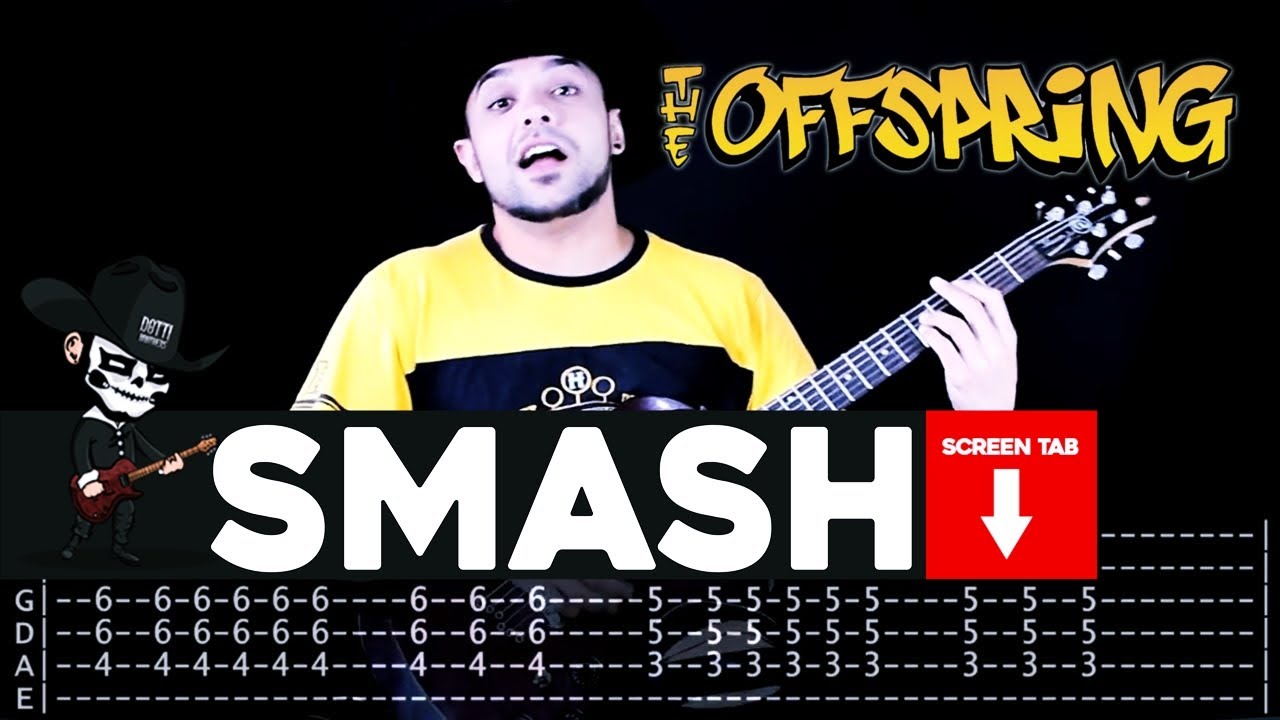 【THE OFFSPRING】[ Smash ] Cover By Masuka | LESSON | GUITAR TAB - YouTube