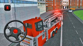 Fire Truck Driving Game #7 - Firefighter Truck Simulator - Android GamePlay
