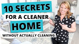How to FAKE a CLEAN home (without actually cleaning)