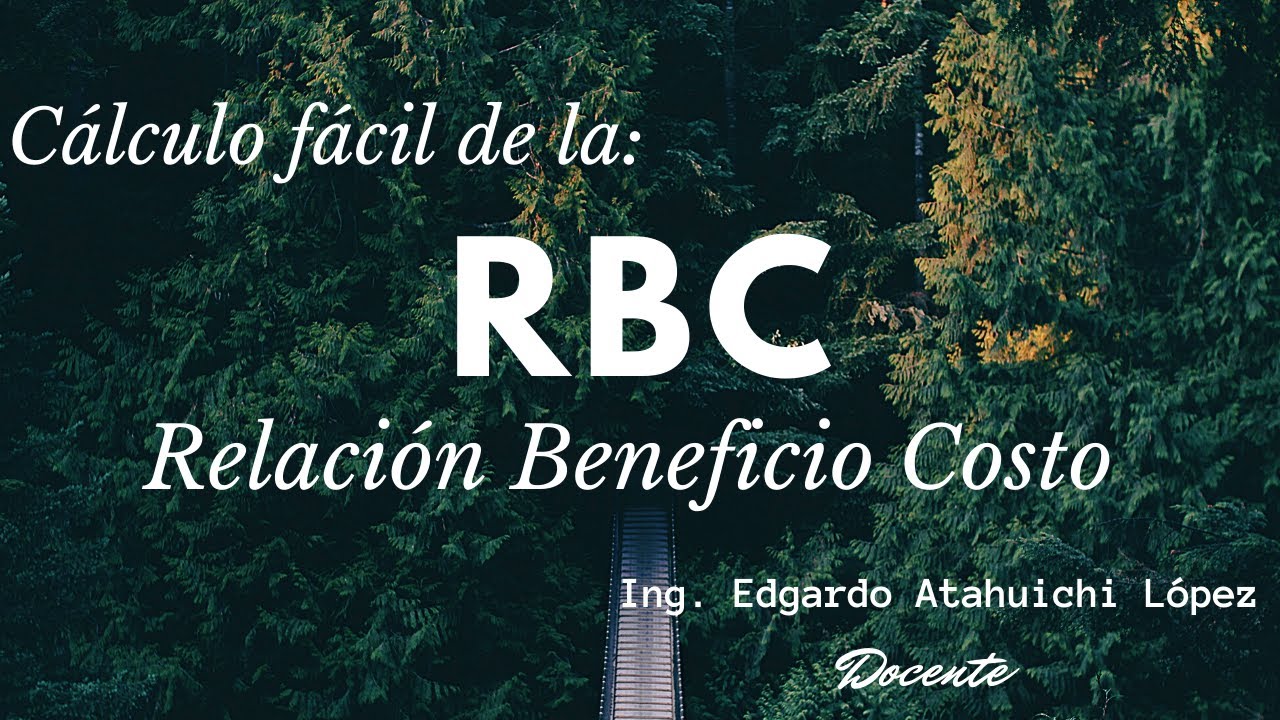 Relación Beneficio Costo (B/C) - YouTube