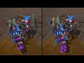 arcane fractured jinx got changed new vs old comparison league of legends