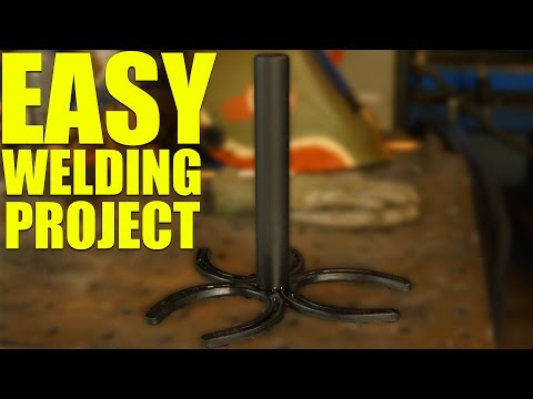 🔥 Simple Horseshoe Welding Project 🔥 Simple Horseshoe Welding Project