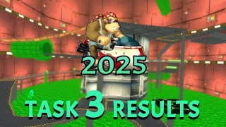 MKWii TAS Competition 2025 - Task 3 Results: Going Nuclear