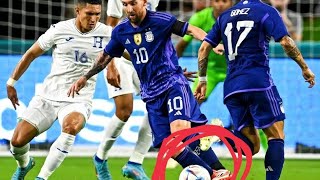 Messi Cheating 😡 vs Honduras Crazy Performance Argentina vs Honduras 3-0