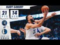 Rudy Gobert Drops 21 Point DOUBLE-DOUBLE Against Mavericks | 2.13.23