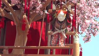 半田　亀崎潮干祭　からくり人形　花王車　（5月3日'13）