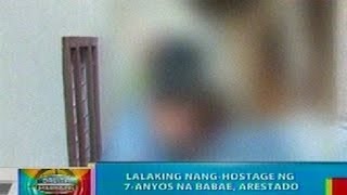 BP: Lalaking nang-hostage ng 7-anyos na babae sa Cebu, arestado