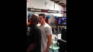 Punch-up at Sonny Bill Williams Vs Clarence Tillman III weigh-in
