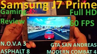 Samsung Galaxy J7 Prime Detailed Gaming Review High Low Graphics 1080P 60FPS FULL HD | IndiaUnboxing
