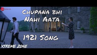 1921 Song | Chupana Bhi Nahi Aata | Vinod Rathod | Vikram Bhatt | Karan Kundrra | Zareen Khan