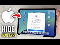 How To Hide Apps On iPad - Full Guide