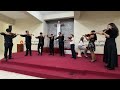 Navarra dúo,Sarasate.Ensamble d violines d los alumnos del maestro Carlos Jhonson.Giordano y Arline